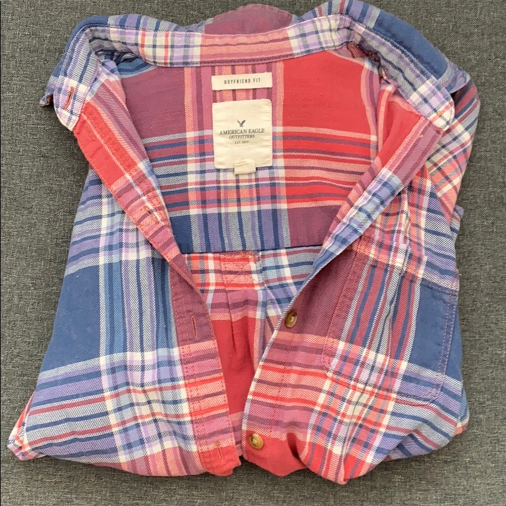 American eagle flannel shirt